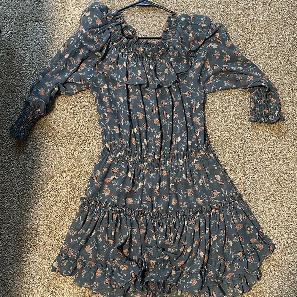 Misa Los Angeles dress off the shoulder size large